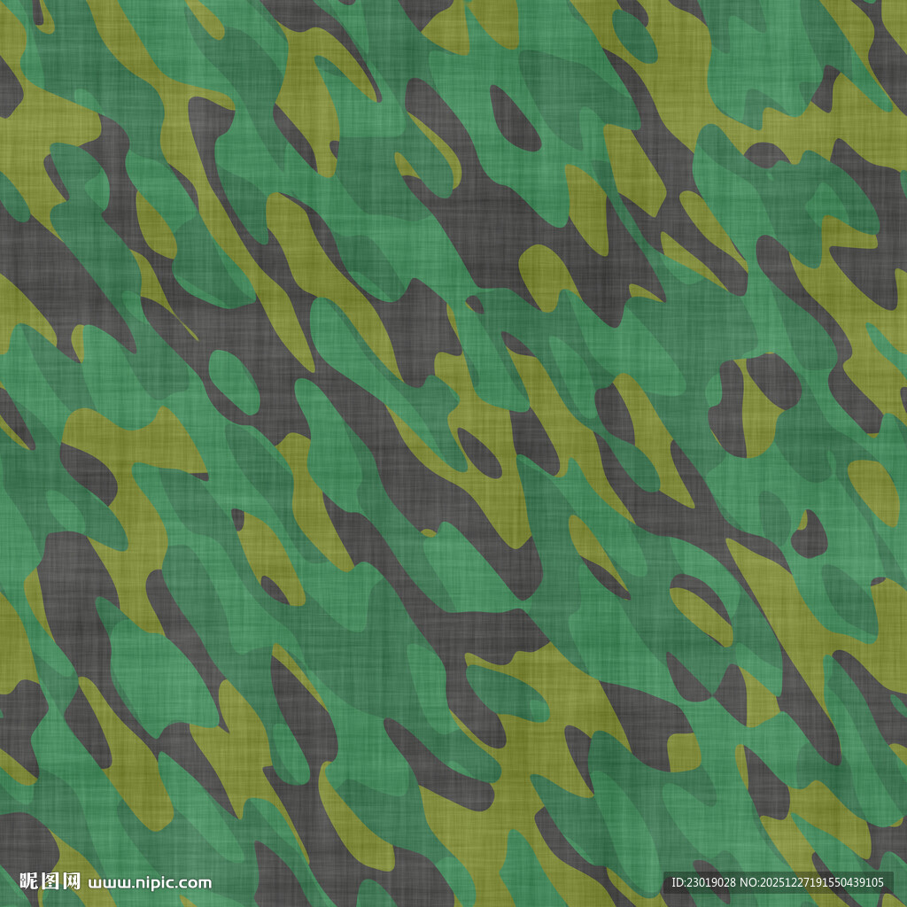 绿色迷彩图案纹理