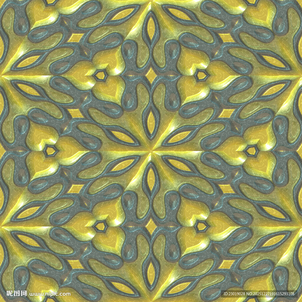 无缝拼接花纹图案