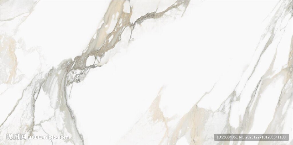 白色鱼肚金大理石石纹