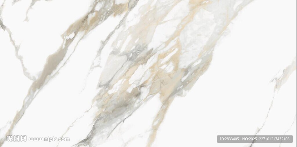 白色鱼肚金大理石石纹