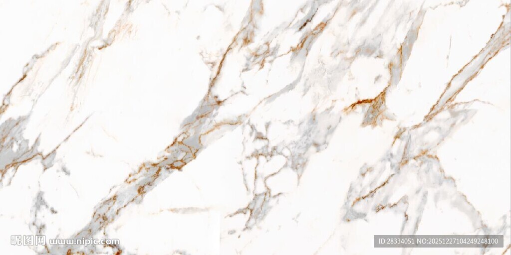 白色鱼肚金大理石石纹