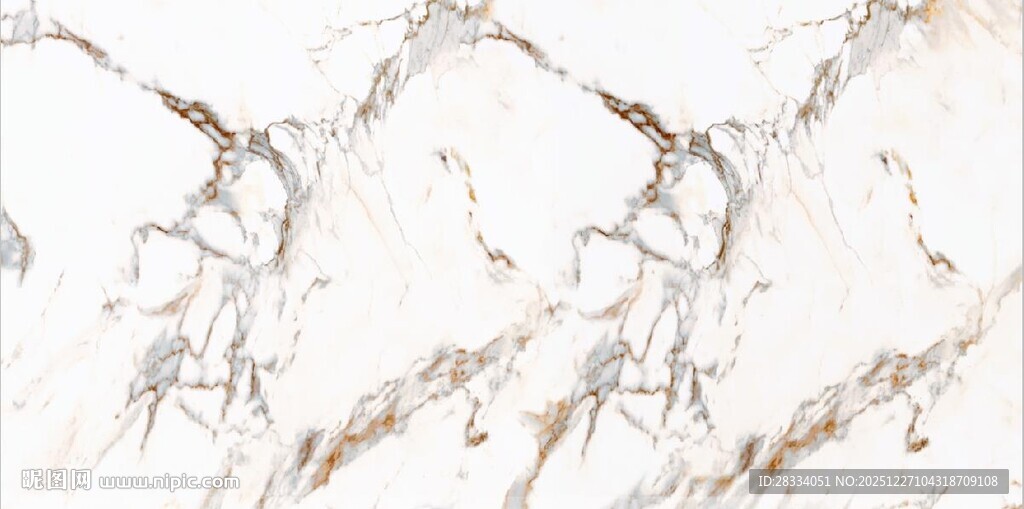 白色鱼肚金大理石石纹