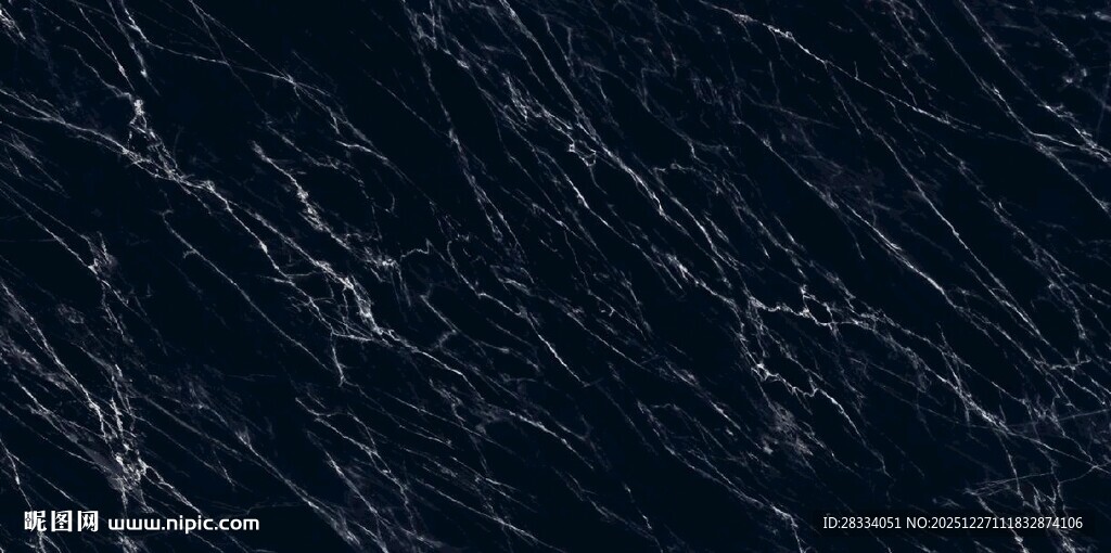 黑白根黑色大理石石纹