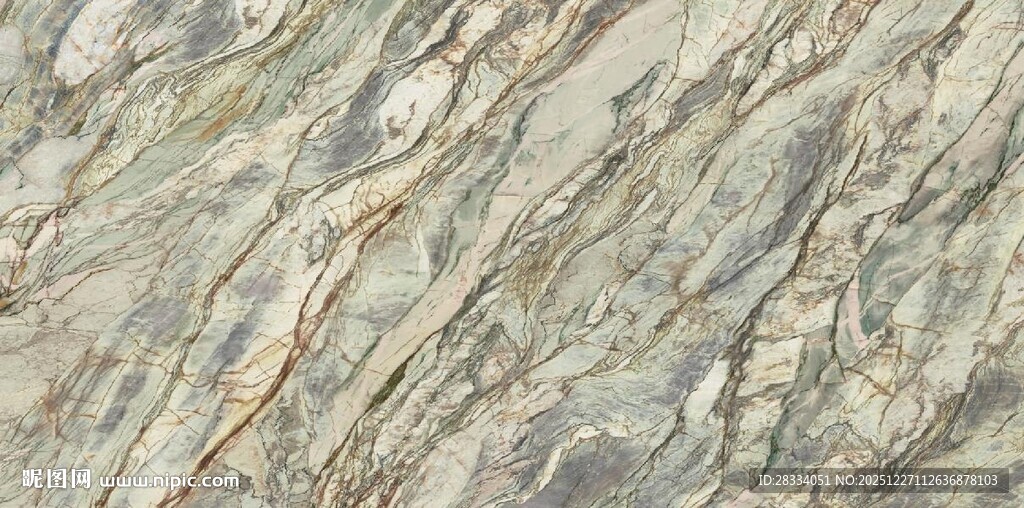 浅绿色大理石石纹