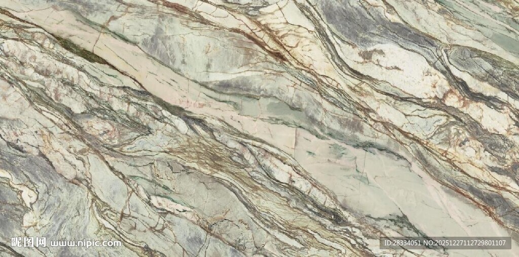 浅绿色大理石石纹