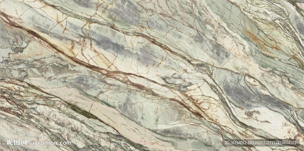 浅绿色大理石石纹