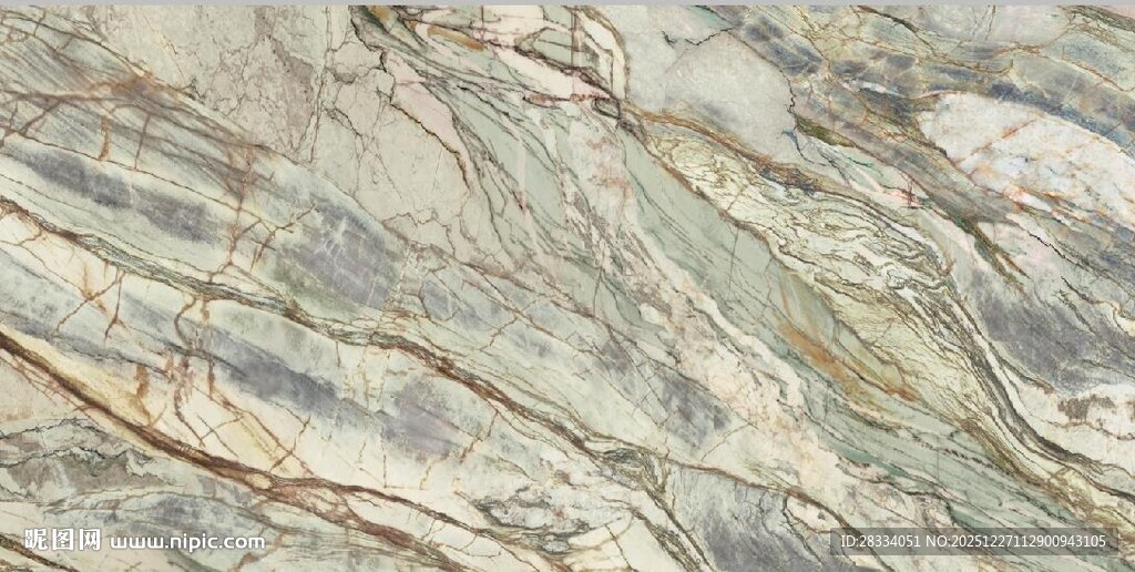 浅绿色大理石石纹