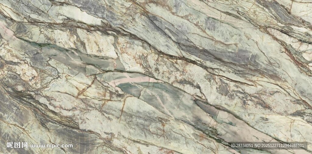 浅绿色大理石石纹