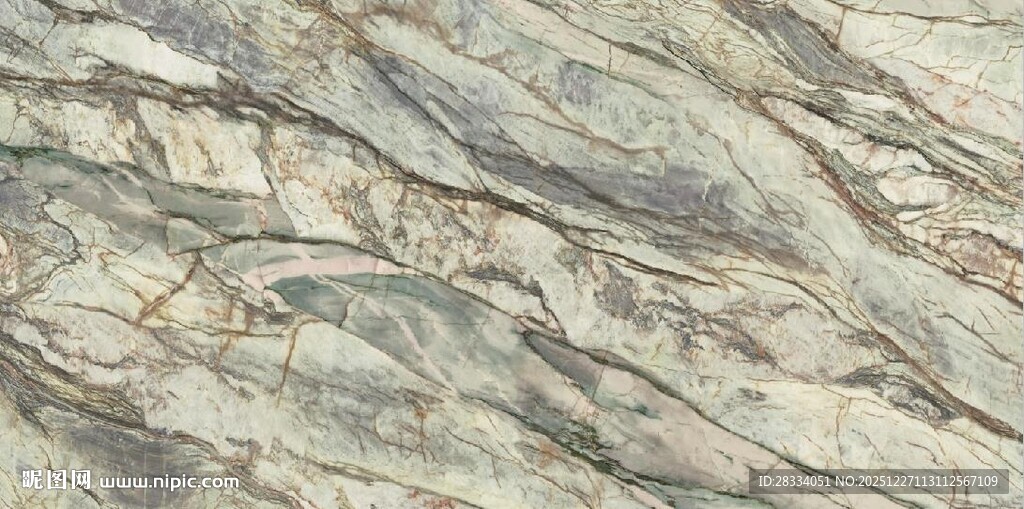 浅绿色大理石石纹