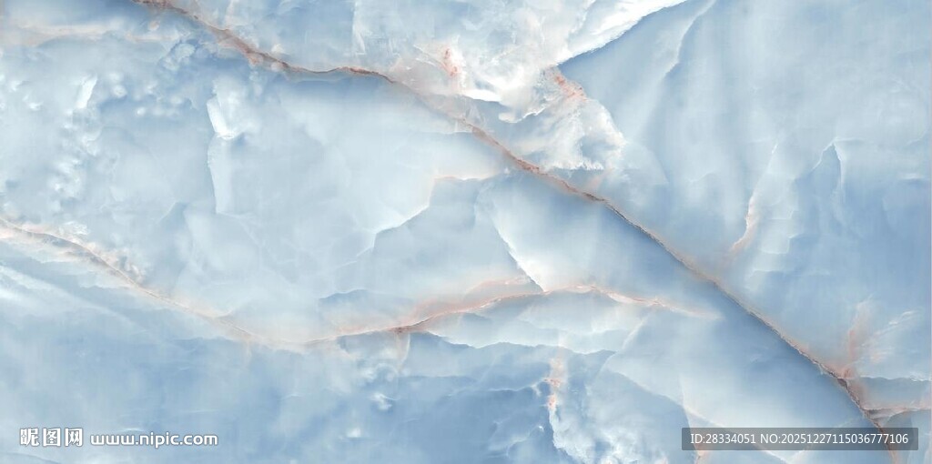 浅蓝色大理石纹理背景