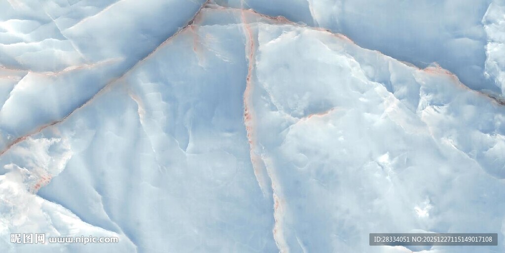 浅蓝色大理石纹理背景