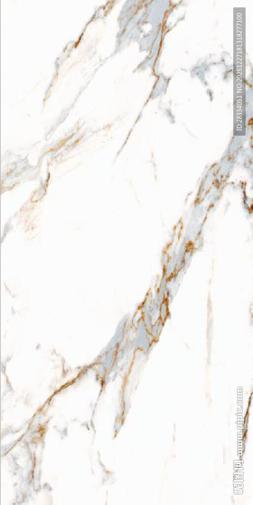 白色鱼肚金大理石石纹