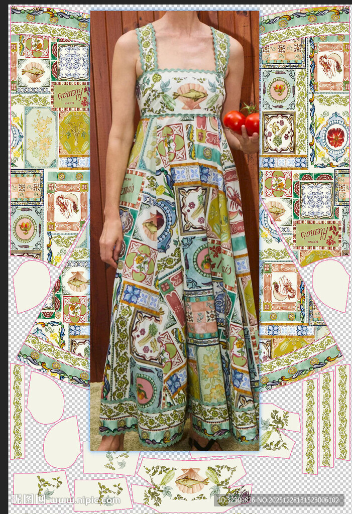 复古花卉  大牌定位