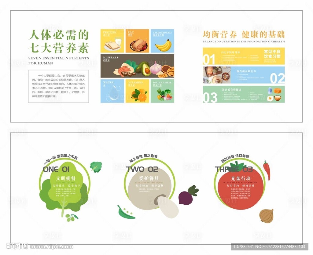 食堂装饰文化墙