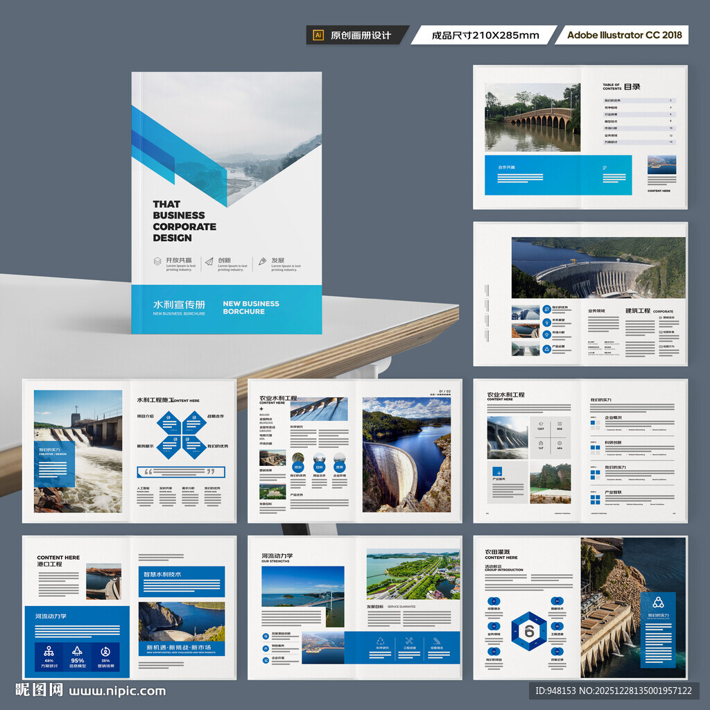 引水灌溉画册