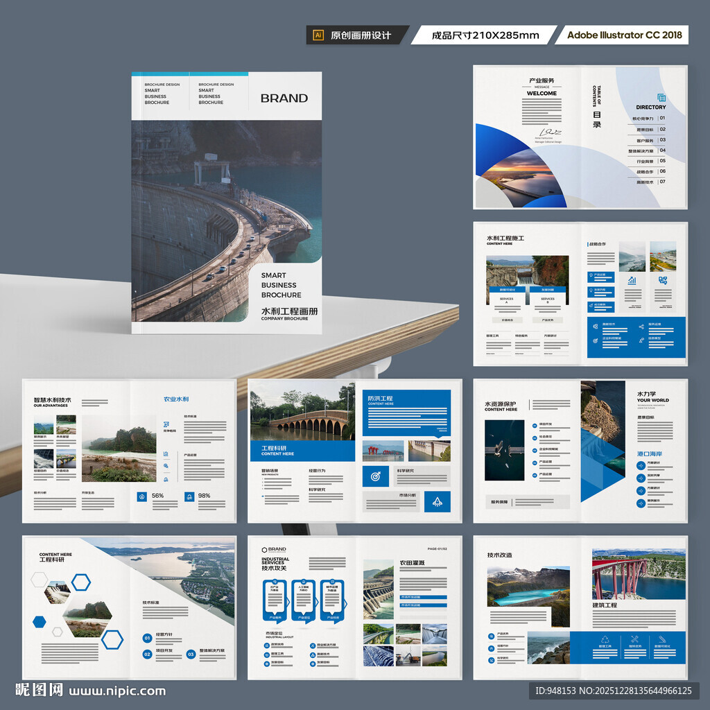 大坝宣传册 
