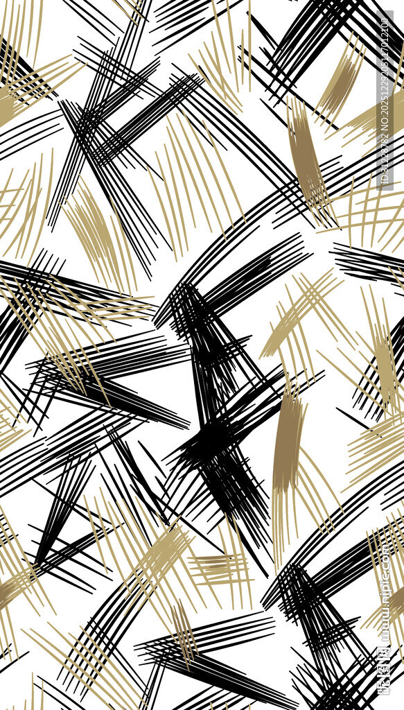 抽象几何线条艺术图案