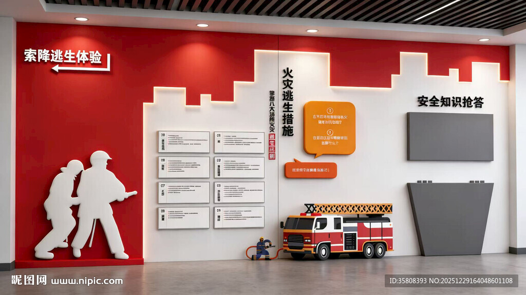 消防火灾文化墙