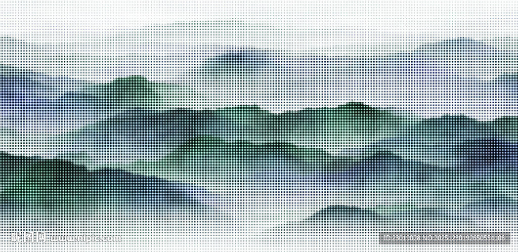 激光雕刻山水画