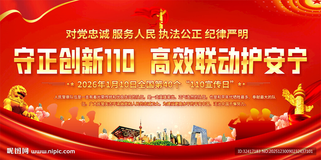 110宣传日展板