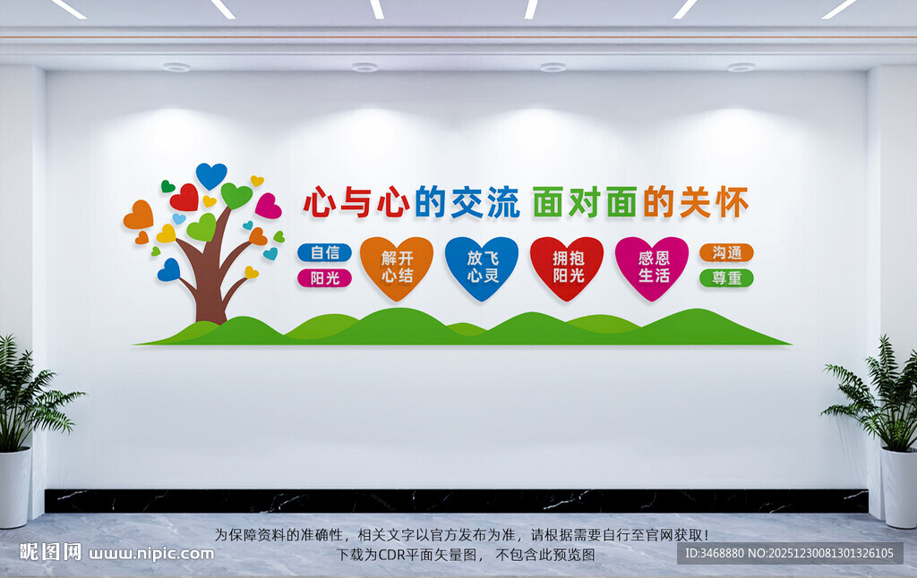 心理健康文化墙