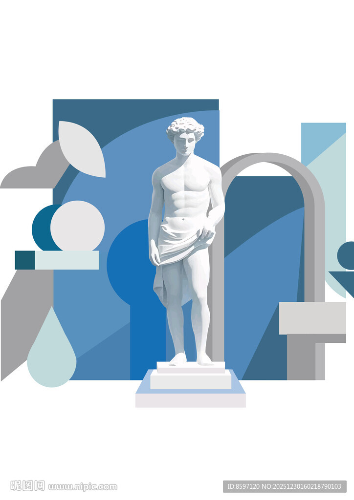 艺术石膏雕塑素材