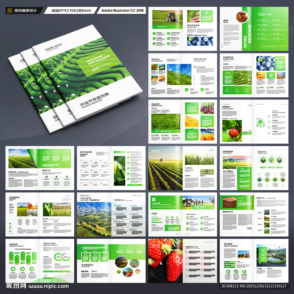 农业宣传册