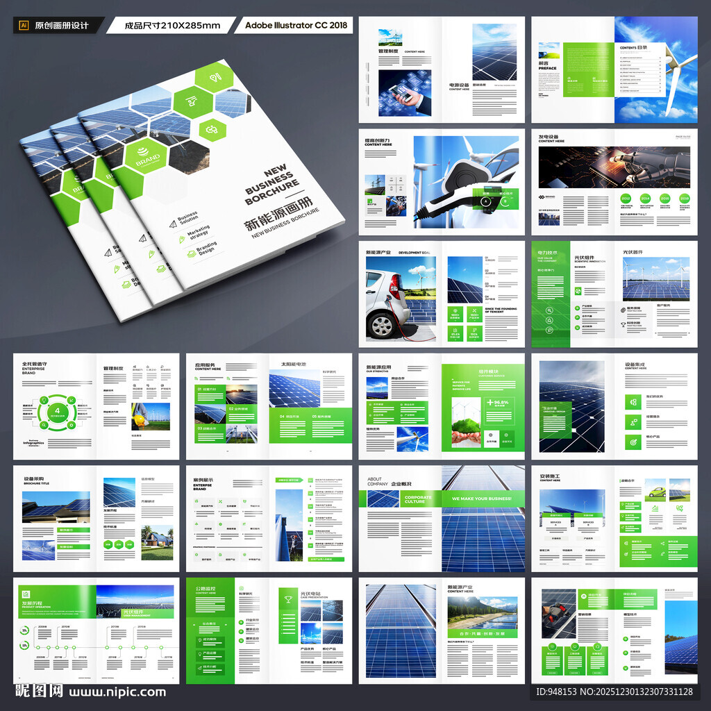 新能源宣传册