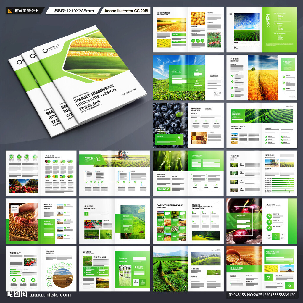 农业合作社画册