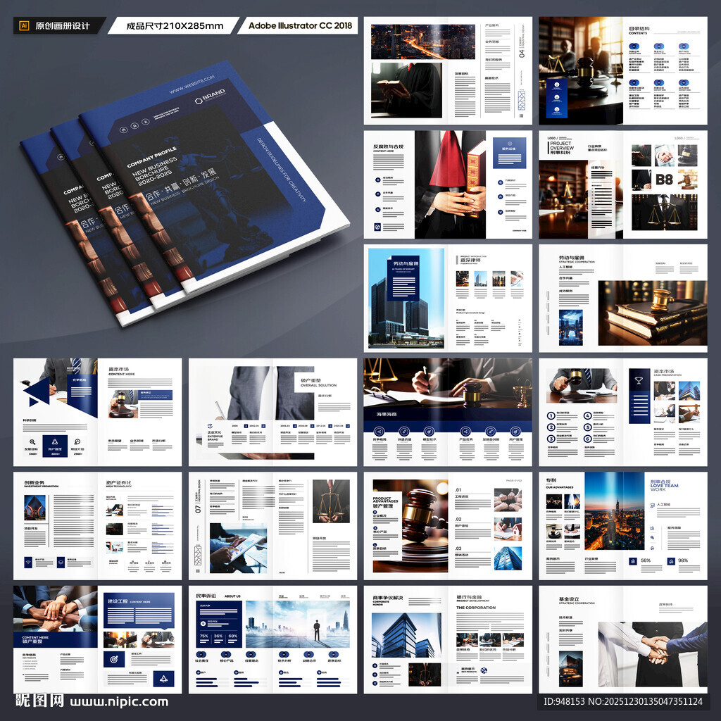 大气律师事务所画册