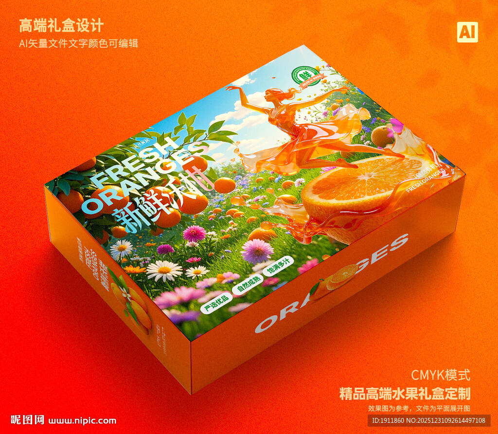 沃柑包装 蜜桔礼盒