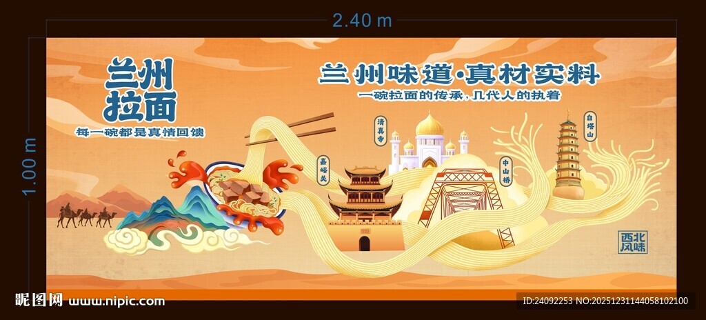 兰州拉面 西北风味历史文化背景