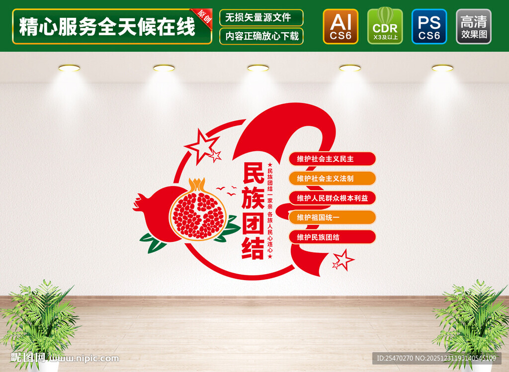 民族团结文化墙