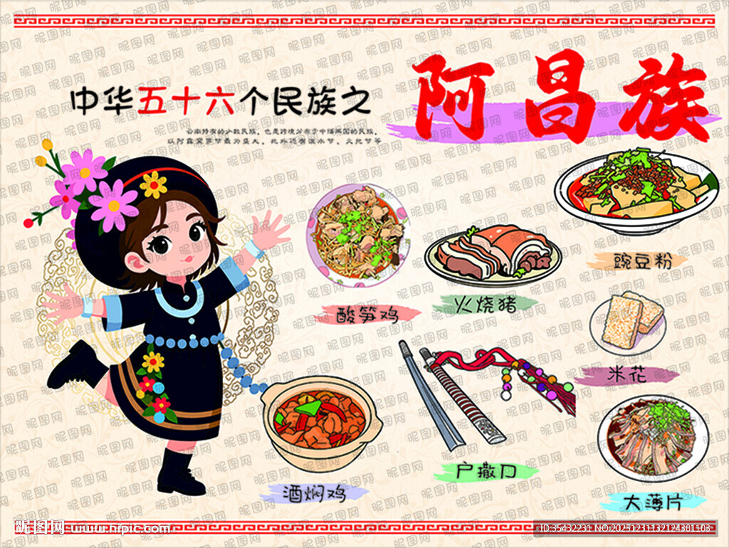 五十六个民族阿昌族文化
