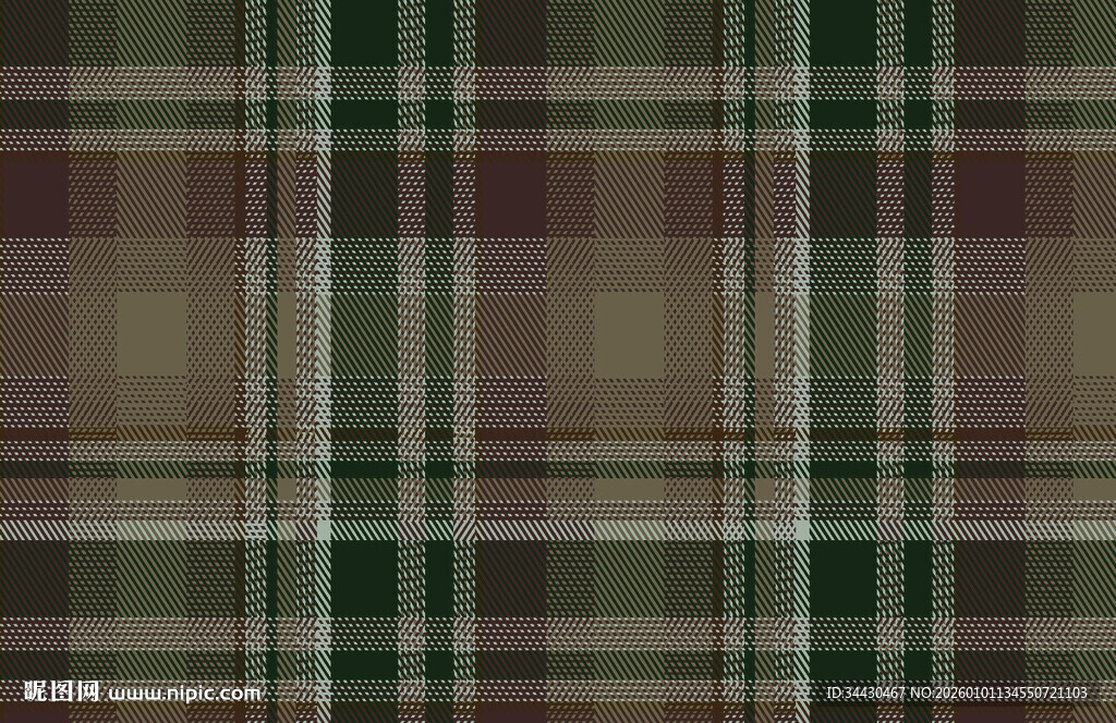 复古格子图案纹理