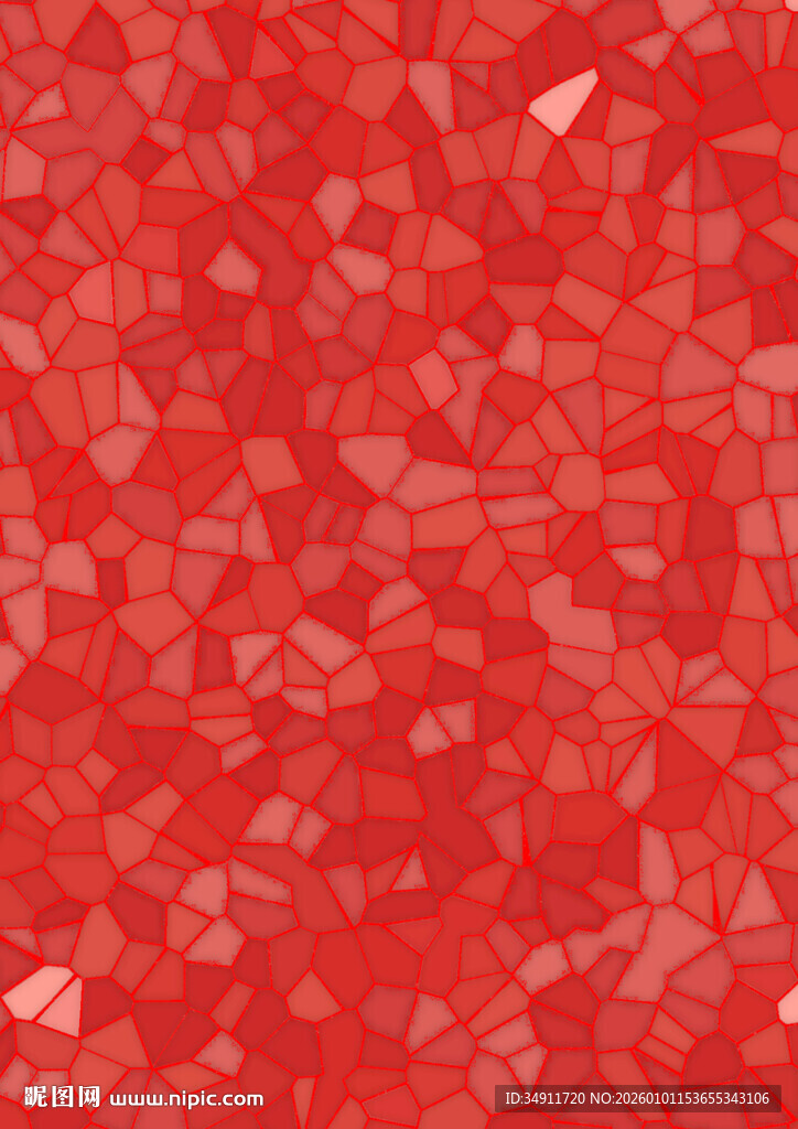 红色碎纸屑纹理背景图