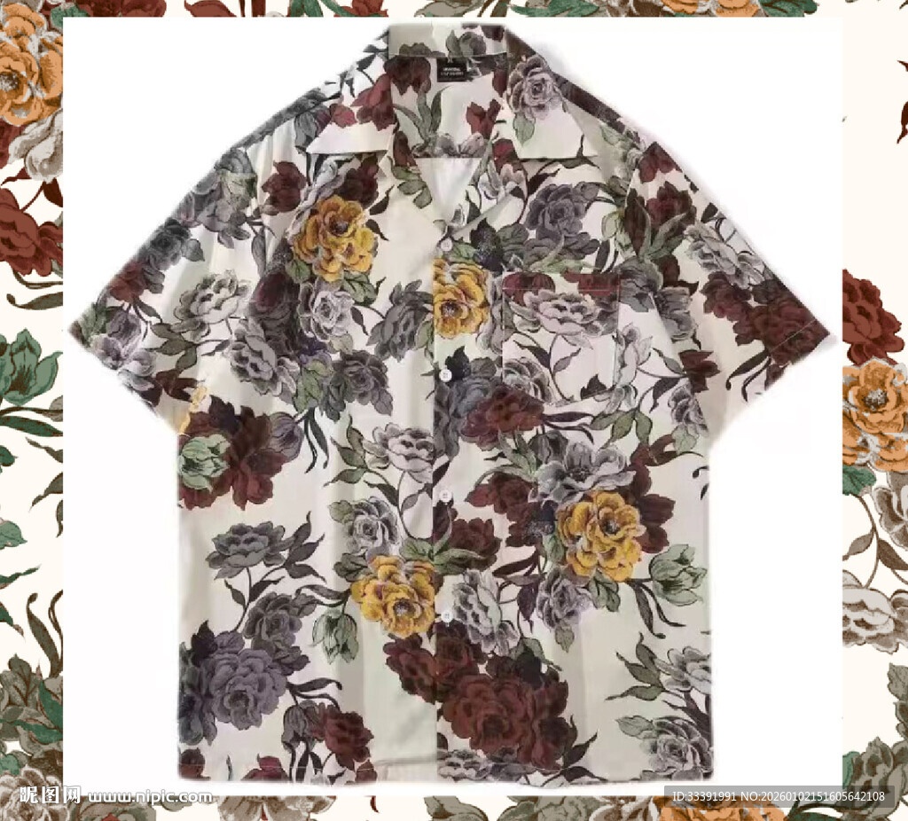 复古花  网点版本 随意改色