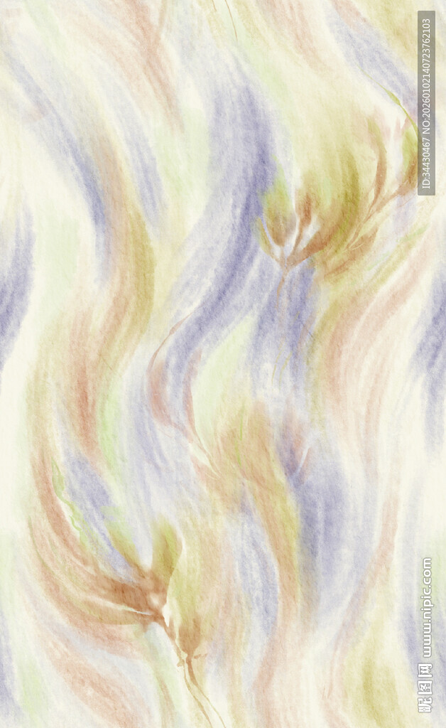 梦幻流体纹理艺术图案