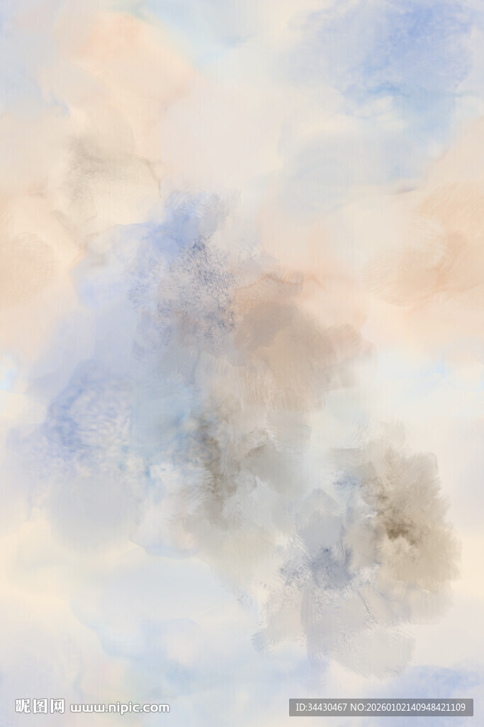 梦幻水彩背景纹理