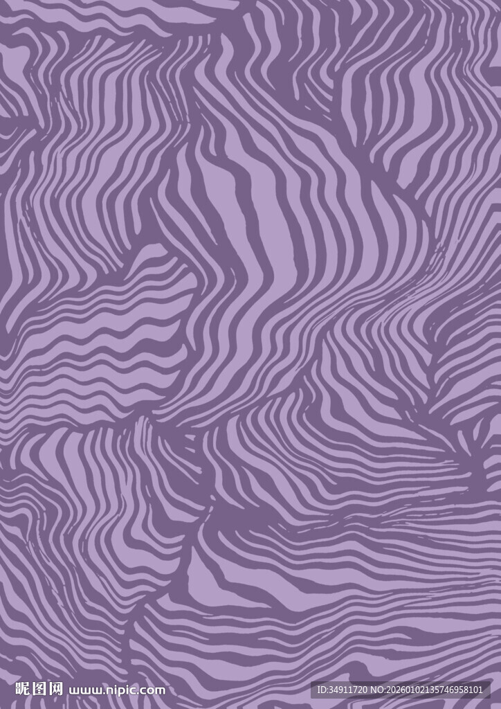 紫色波纹纹理图案