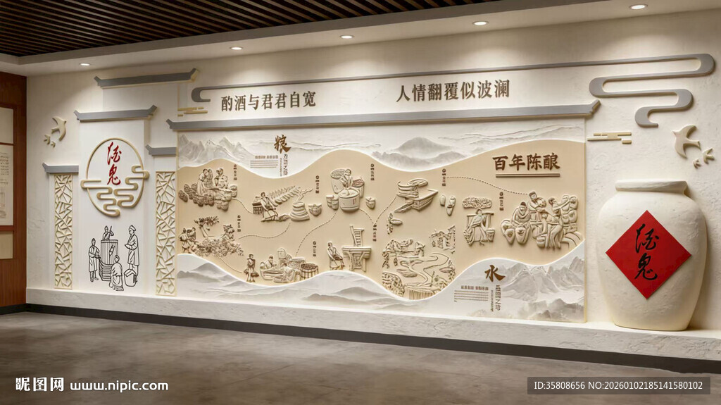 酒文化墙