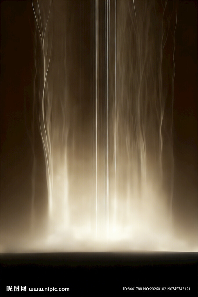 梦幻光束喷发现象