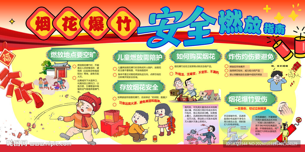 烟花爆竹安全燃放指南
