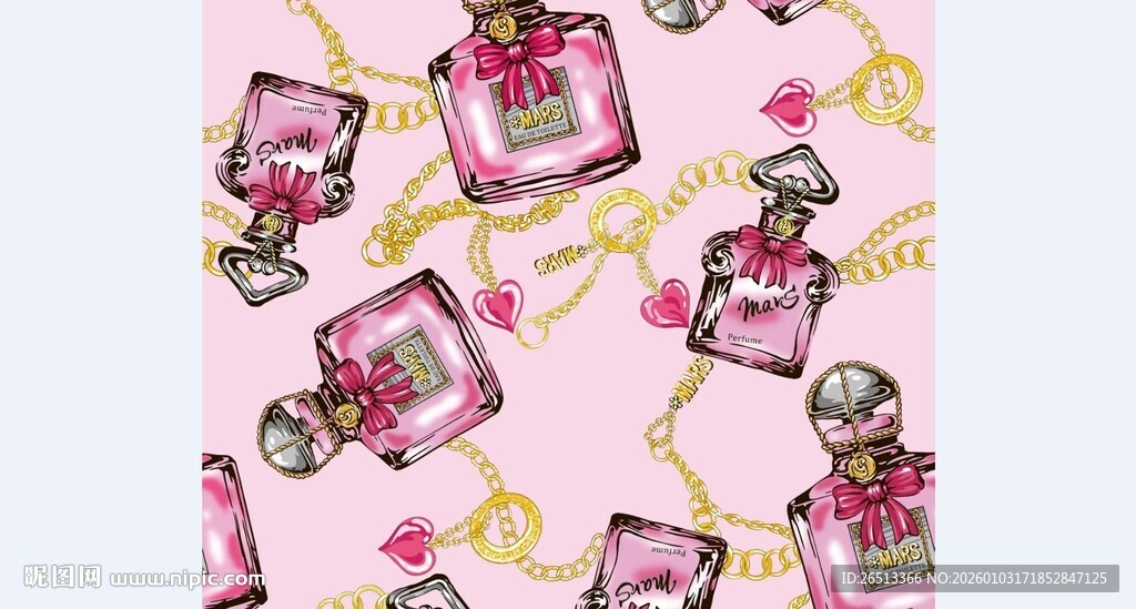 大牌香水链条