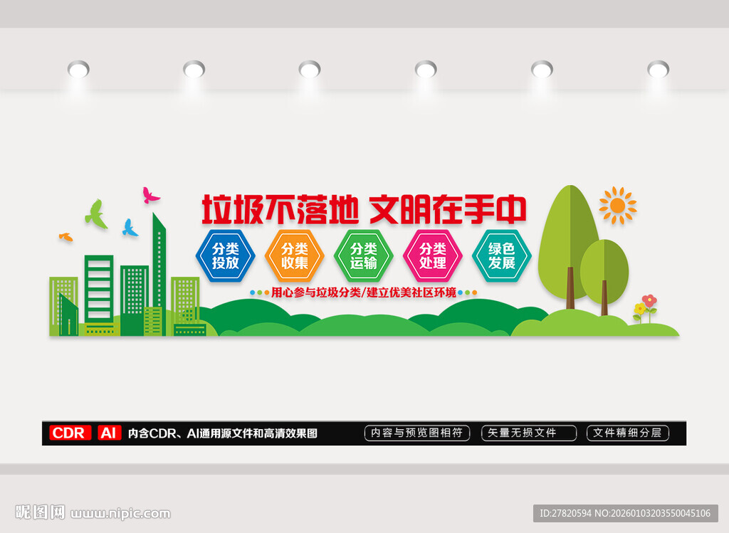 垃圾分类文化墙