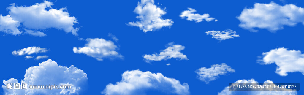 蓝天白云天花软膜