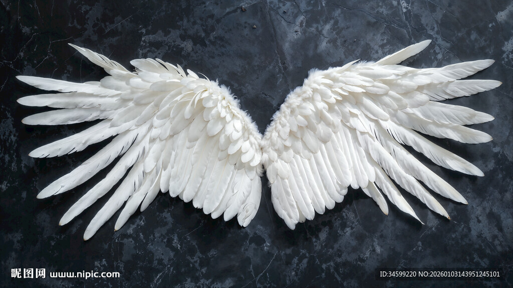 天使翅膀背景墙