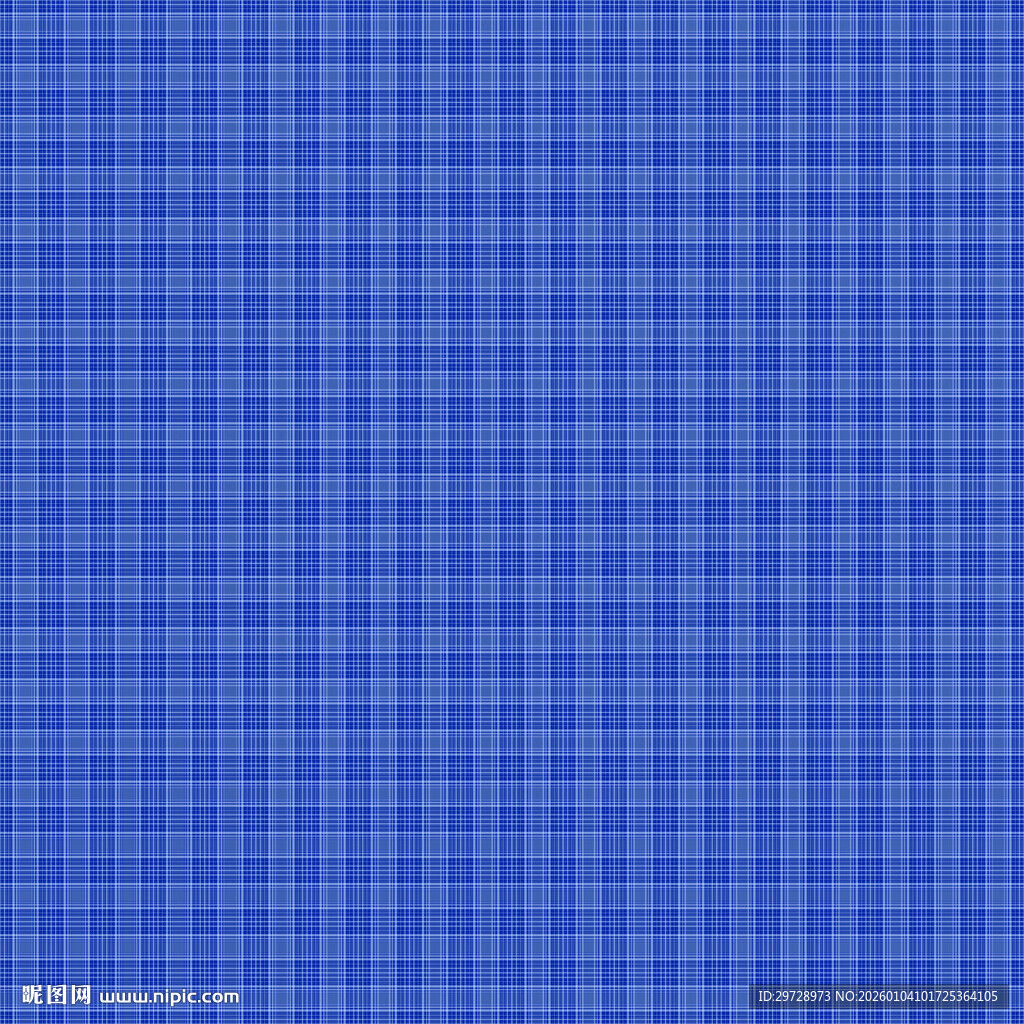 蓝色线条格子布纹