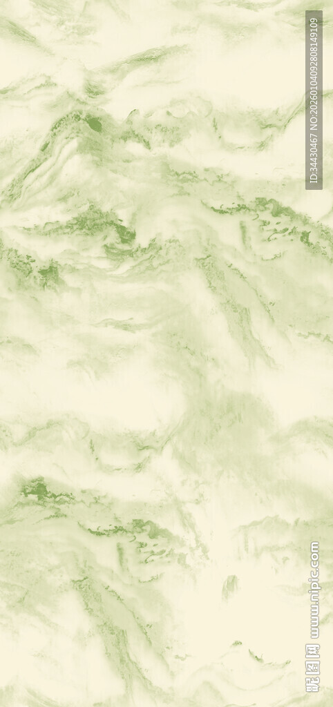 淡绿色水墨纹理背景图