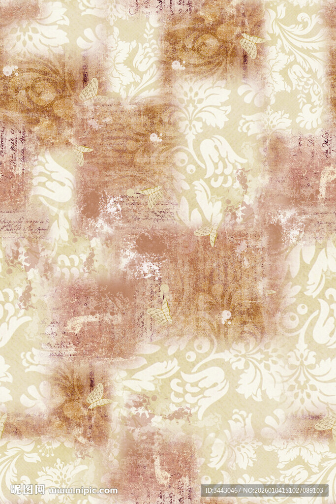 复古纹理图案背景